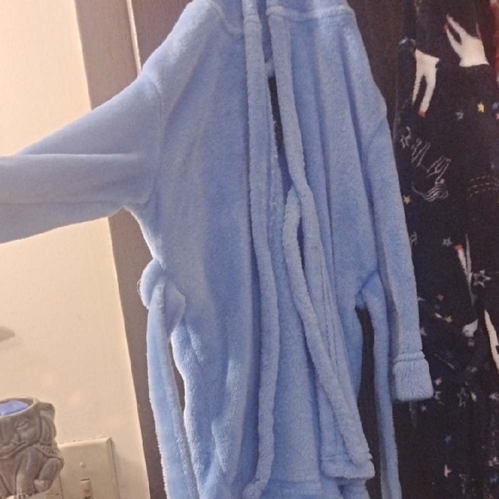 Joe Boxer Light Blue Kids Bathrobe